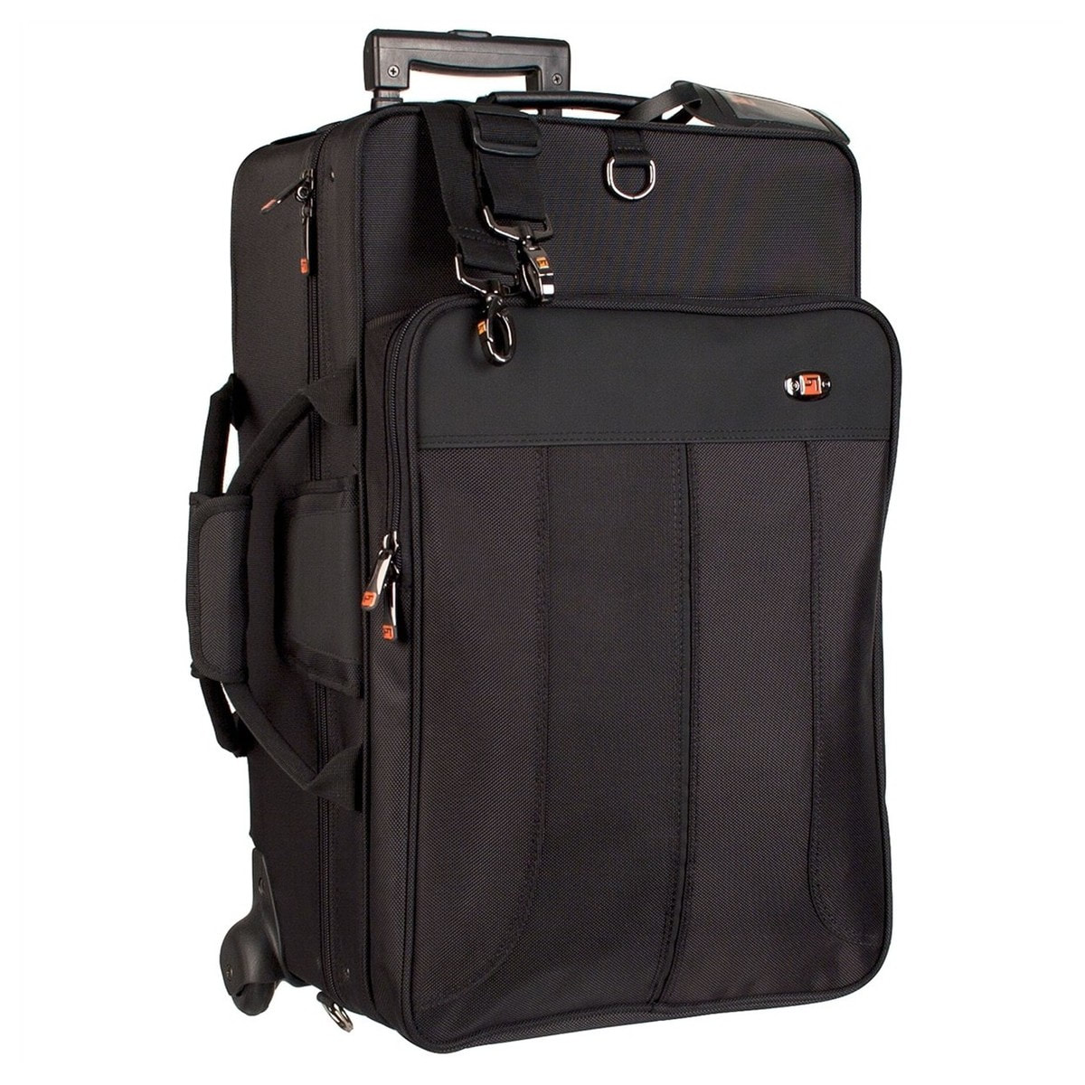 Protec Triple Horn IPAC Case with Wheels - IP301TWL